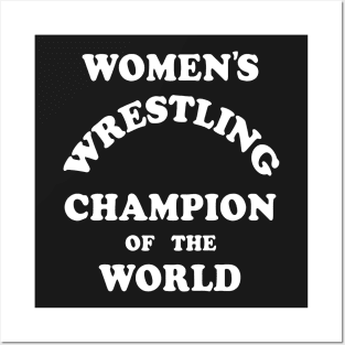 Andy Kaufman Women's Wrestling Champion of the World Posters and Art